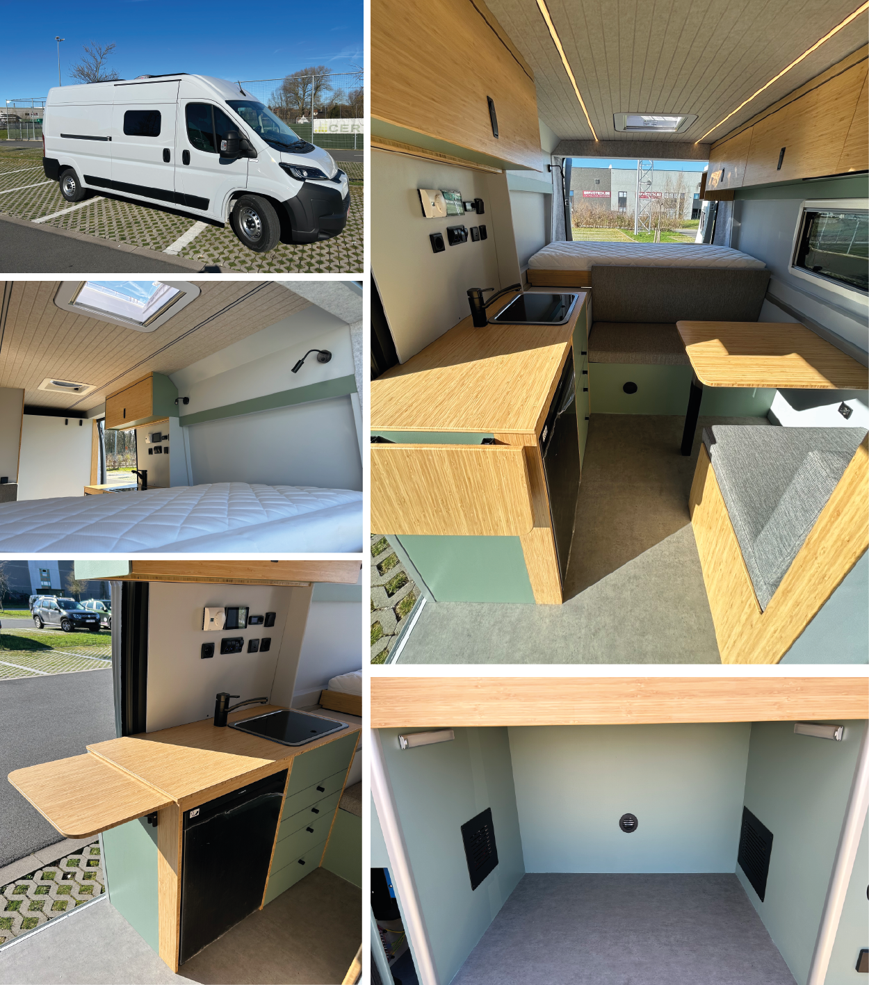 Nieuwe Jumper automaat L3H2 stockcamper